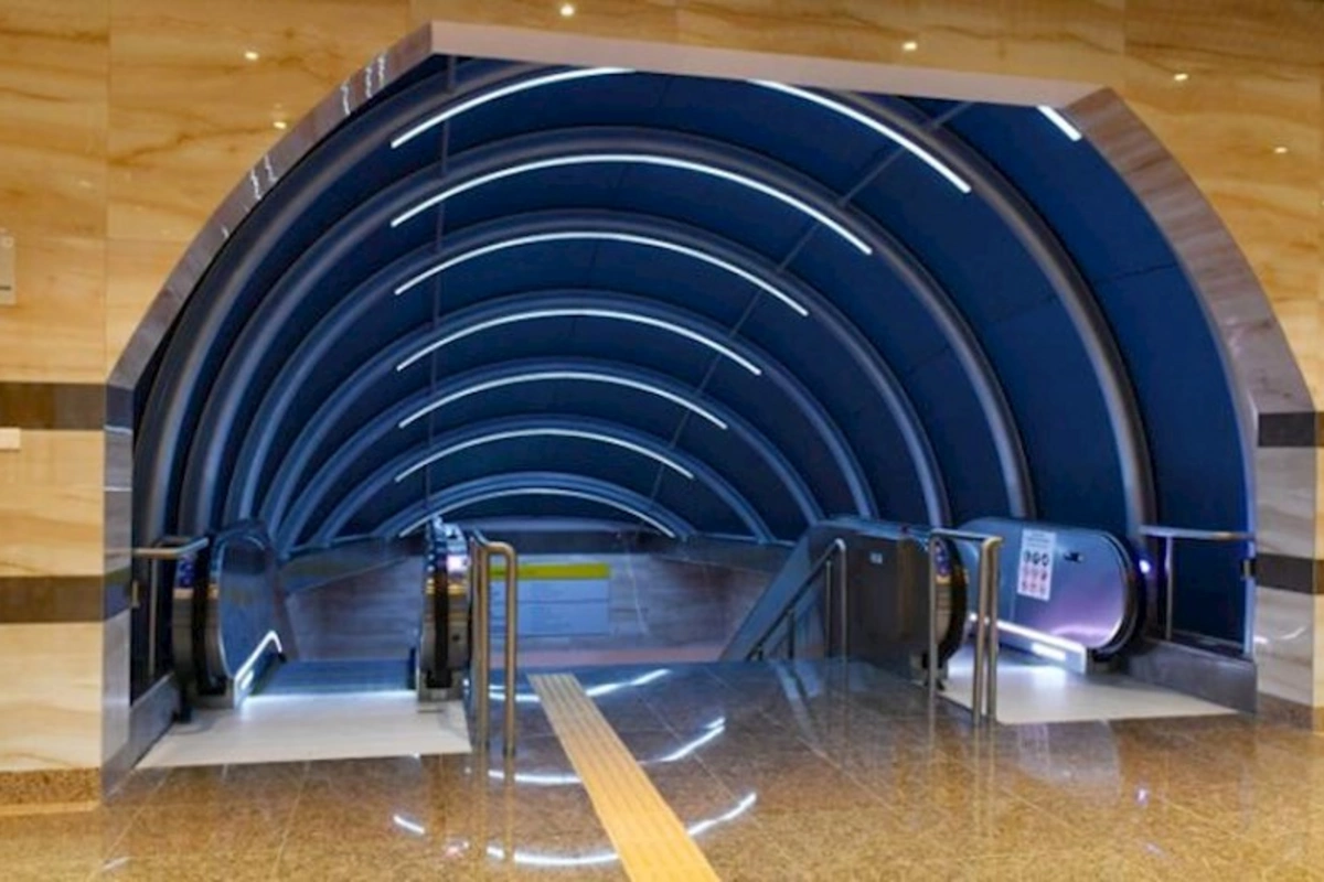 Bu gün açılan Xocəsən” metro stansiyasının görüntüləri — FOTOLAR