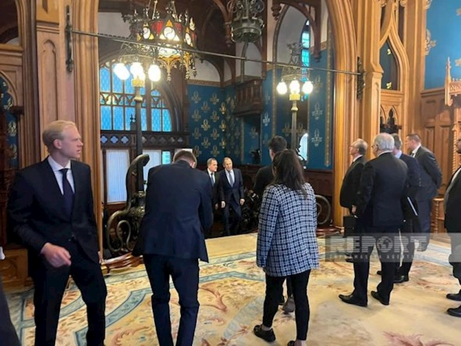 Ceyhun Bayramov və Sergey Lavrov birgə mətbuat konfransı keçirirlər — CANLI YAYAIM (YENİLƏNİB)