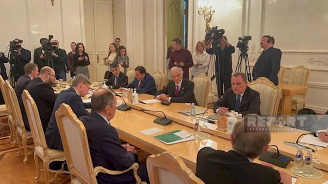 Ceyhun Bayramov və Sergey Lavrov birgə mətbuat konfransı keçirirlər — CANLI YAYAIM (YENİLƏNİB)