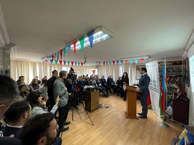 “Vətən müharibəsi: şəhidlər və şahidlər gənclərin gözü ilə”: İstanbulda sənədli filmin təqdimatı keçirildi — FOTOLAR “Vətən müharibəsi: şəhidlər və şahidlər gənclərin gözü ilə”: İstanbulda sənədli filmin təqdimatı keçirildi — FOTOLAR
