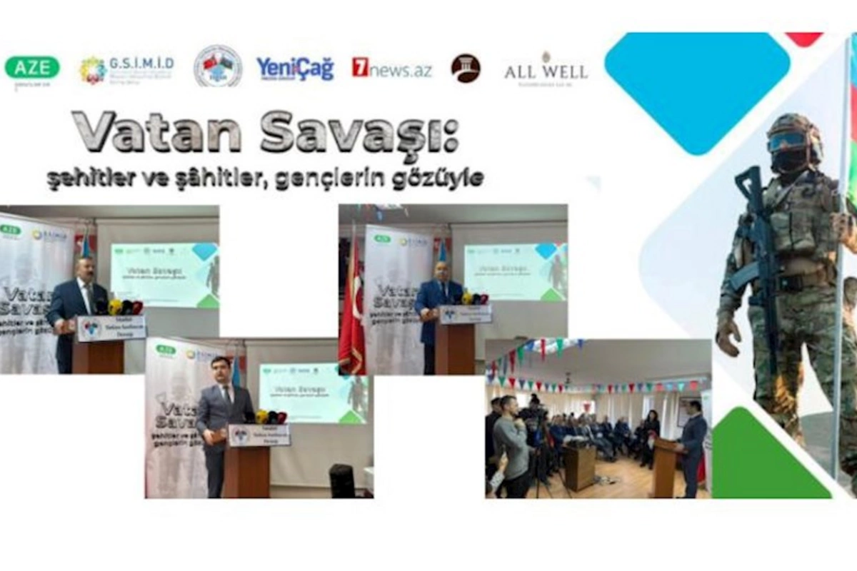 “Vətən müharibəsi: şəhidlər və şahidlər gənclərin gözü ilə”: İstanbulda sənədli filmin təqdimatı keçirildi — FOTOLAR