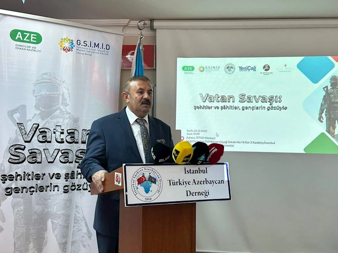 “Vətən müharibəsi: şəhidlər və şahidlər gənclərin gözü ilə”: İstanbulda sənədli filmin təqdimatı keçirildi — FOTOLAR “Vətən müharibəsi: şəhidlər və şahidlər gənclərin gözü ilə”: İstanbulda sənədli filmin təqdimatı keçirildi — FOTOLAR
