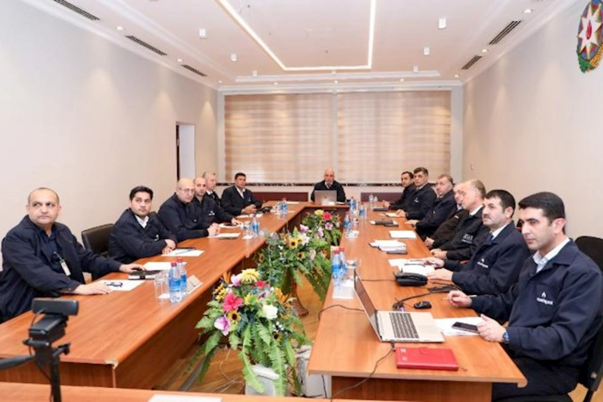 Birliyin Böhran vəziyyətləri və fövqəladə halların idarə olunması komissiyası təlim-məşq keçirib — FOTO