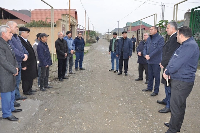 Görülən işlər çərçivəsində 170 fərdi yaşayış evinin qaz təchizatı şəbəkəsinə çıxışı təmin edilib