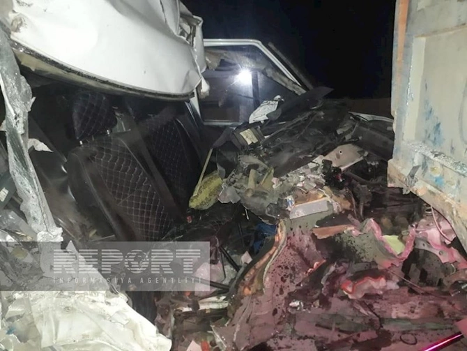 Azərbaycanda ağır yol qəzası: Ölən və yaralanan var — FOTO