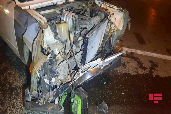Azərbaycanda ağır yol qəzası: Ölən və yaralanan var — FOTO