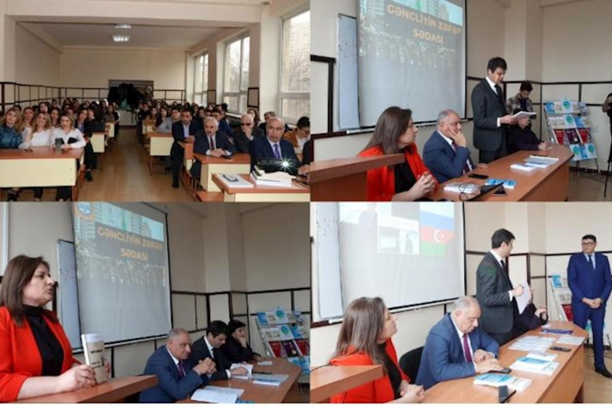 Gəncliyin Zəfər Sədası adlı vahid platformanın fəal iştirakçıları mükafatlandırıldı