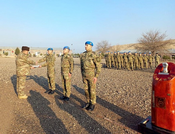 Azərbaycan Ordusunun sıralarına yeni komandolar cəlb olunub — FOTO