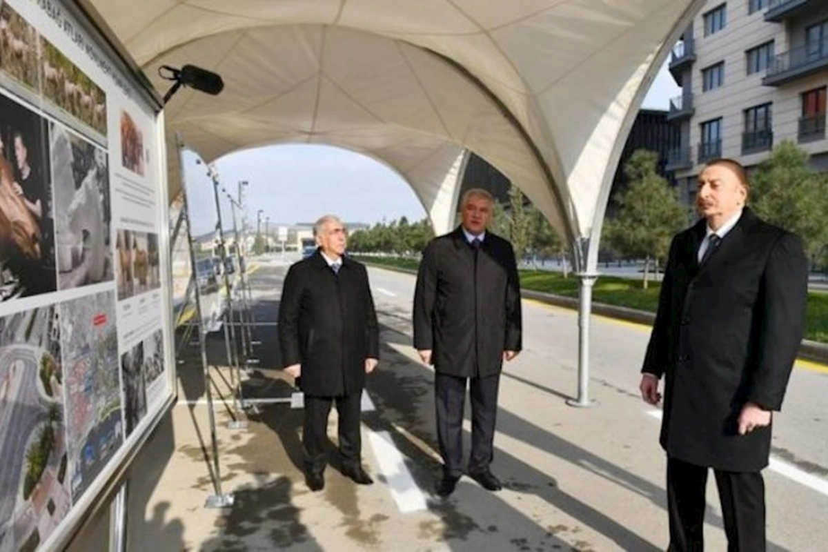 İlham Əliyev Ağ Şəhərdə təməlqoyma mərasimində iştirak edib — YENİLƏNİB