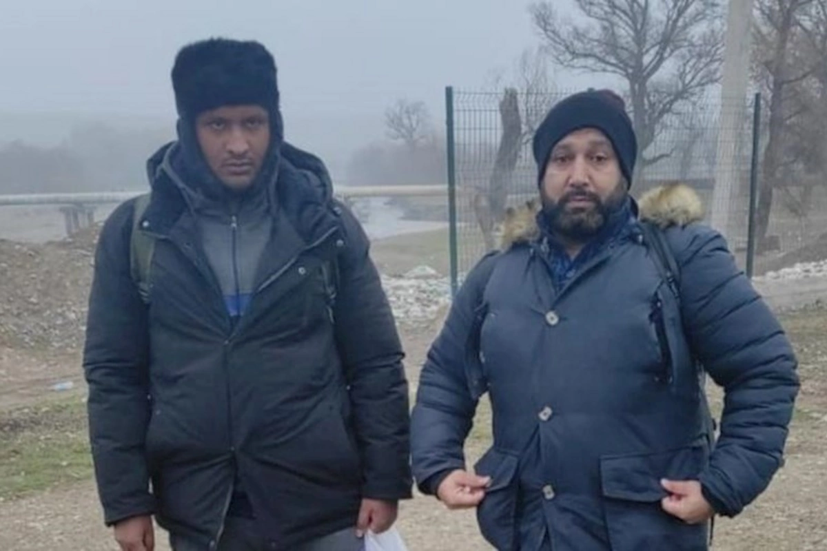 Gürcüstana qanunsuz keçmək istəyən iki əcnəbi SAXLANILDI — FOTO