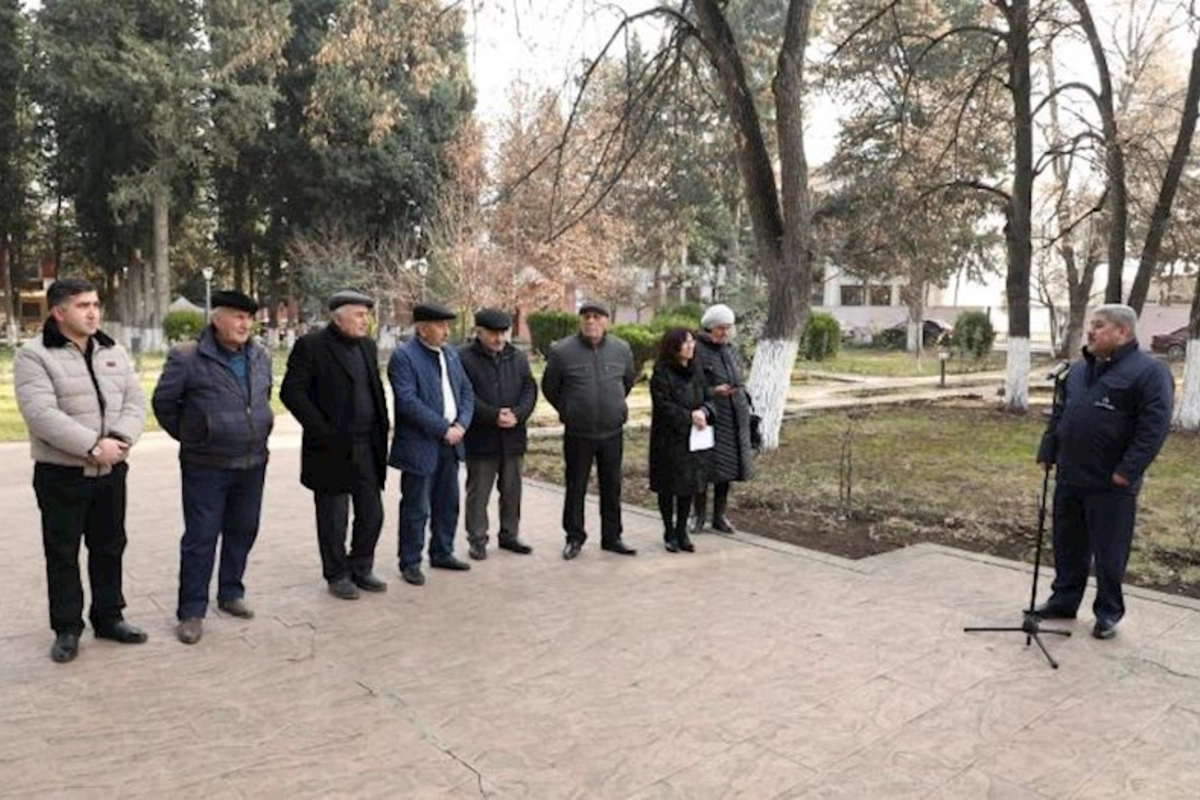 Tovuz sakinləri müraciətlərini Açıq mikrofonda səsləndirdilər — FOTOLAR