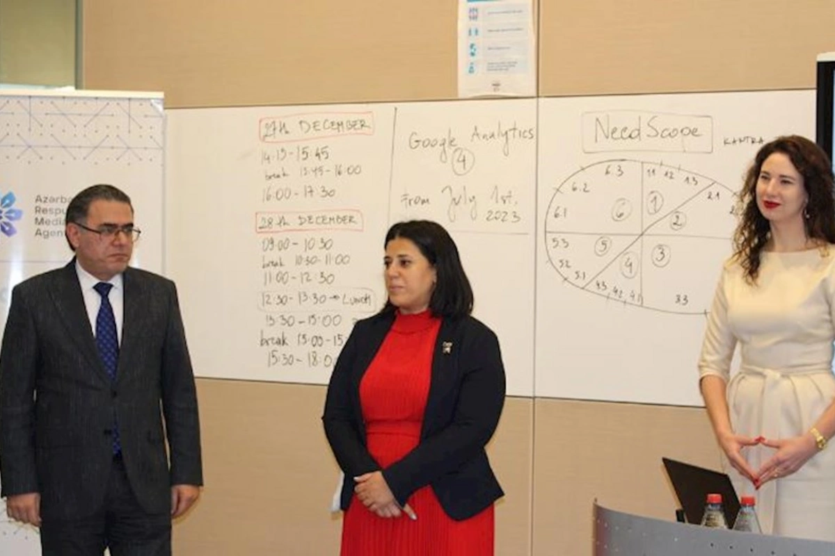 “Media Menecmenti” təlim proqramının ikinci modulu keçirilib — FOTO