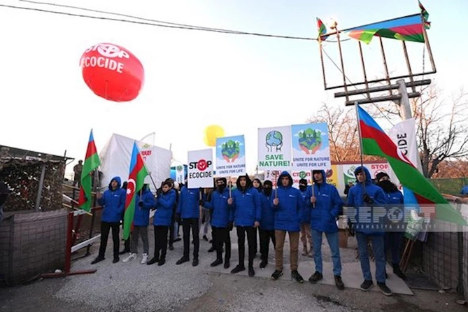 BQXK-nın daha üç avtomobili Xankəndi yolunda maneəsiz hərəkət edib — YENİLƏNİB (FOTO)