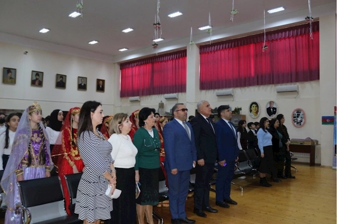 Xətai rayonunda Dünya Azərbaycanlılarının Həmrəyliyi Gününə həsr olunan tədbir keçirildi — FOTOLAR