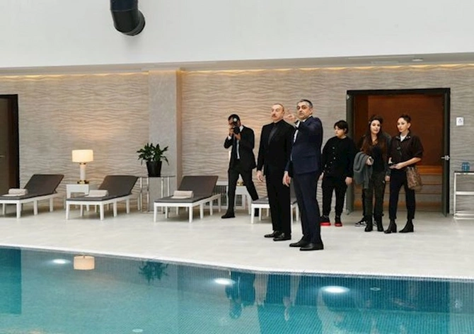 Prezident və xanımı “Şabran” İstirahət Kompleksinin açılışında — YENİLƏNİB (FOTO) Prezident və xanımı “Şabran” İstirahət Kompleksinin açılışında — YENİLƏNİB (FOTO)