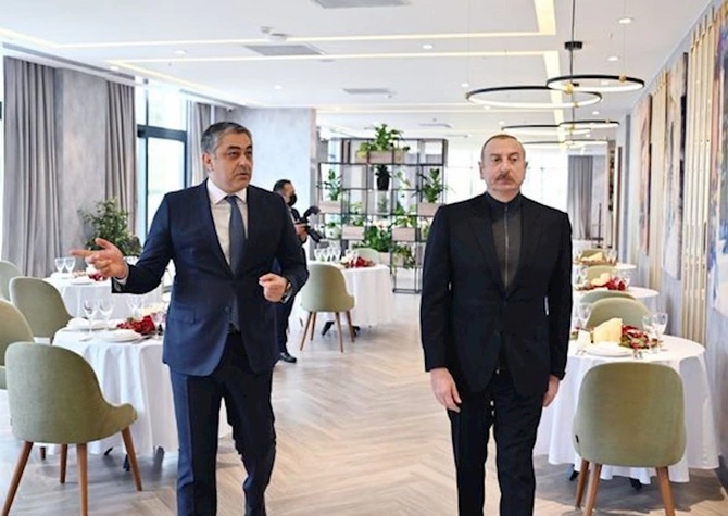 Prezident və xanımı “Şabran” İstirahət Kompleksinin açılışında — YENİLƏNİB (FOTO) Prezident və xanımı “Şabran” İstirahət Kompleksinin açılışında — YENİLƏNİB (FOTO)