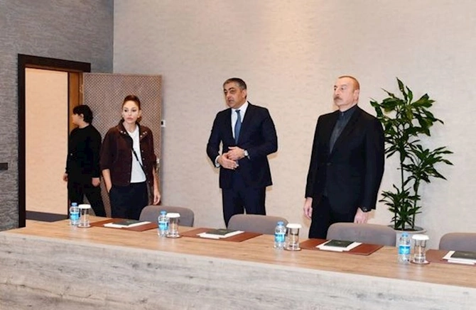 Prezident və xanımı “Şabran” İstirahət Kompleksinin açılışında — YENİLƏNİB (FOTO) Prezident və xanımı “Şabran” İstirahət Kompleksinin açılışında — YENİLƏNİB (FOTO)