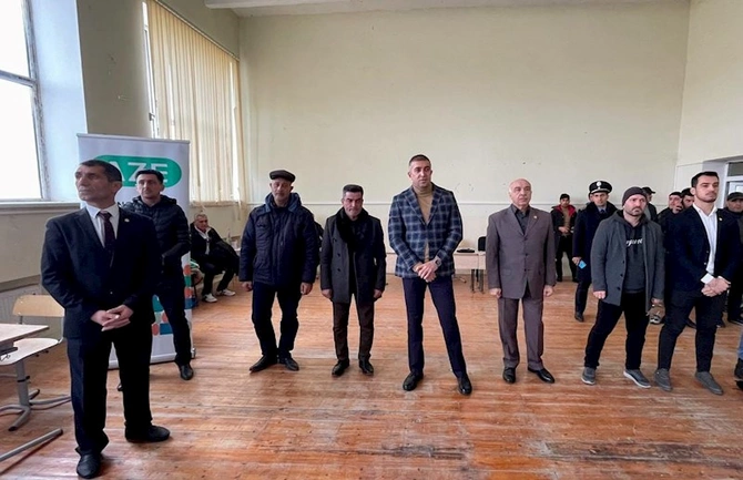 Salyanda karate idman növü üzrə rayon birinciliyi keçirildi — FOTOLAR