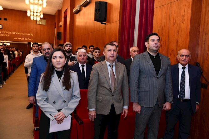 ADNSU-da Şuşanın 270 illiyinə həsr olunan bədii-sənədli film nümayiş olunub — FOTOLAR