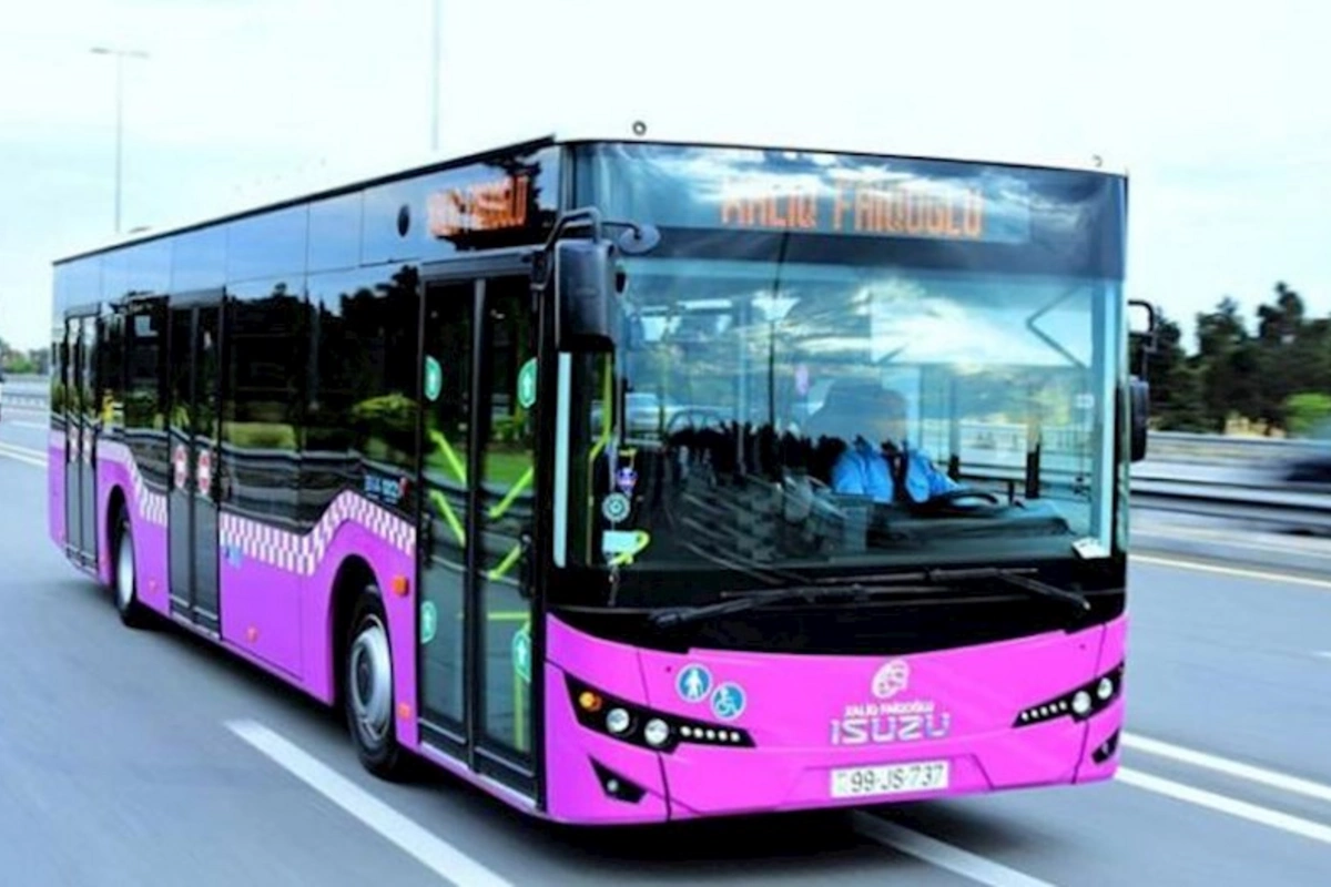 Bəzi marşrut avtobusları xətdən çıxarıldı