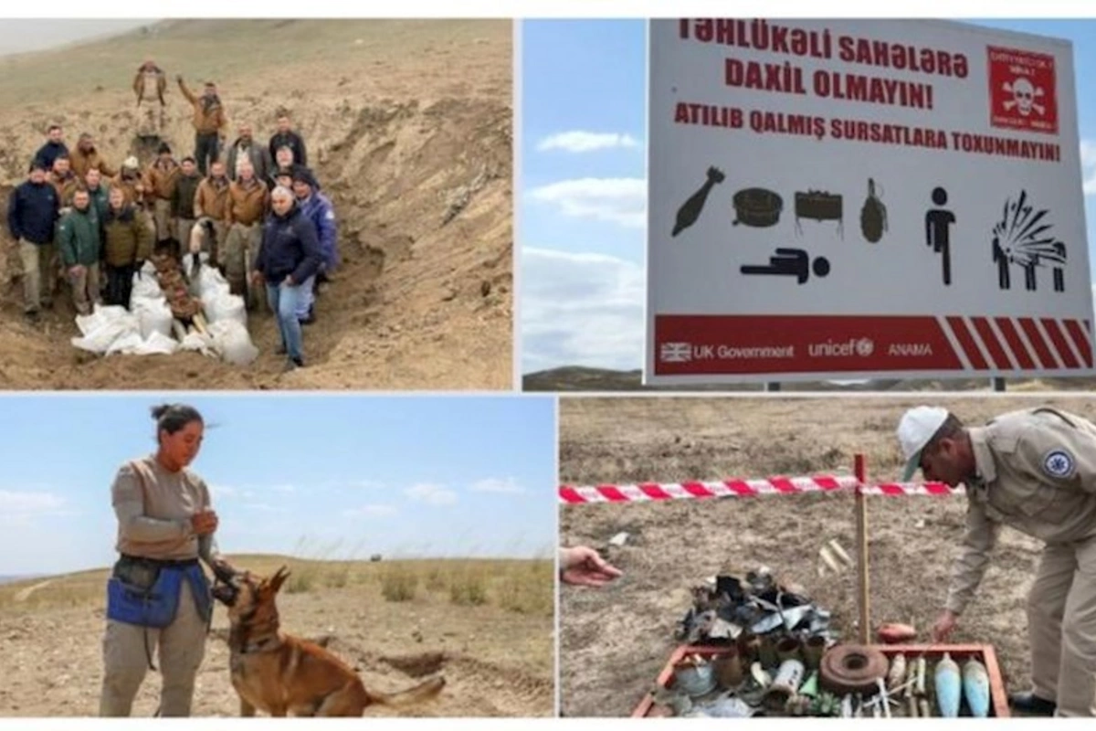 Britaniya səfirliyi: “Azərbaycanın minalardan azad olmasını istəyirik”