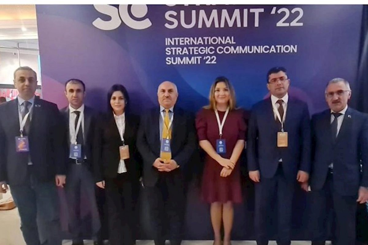 Azərbaycan nümayəndə heyəti Beynəlxalq Strateji Kommunikasiya Sammitində iştirak edir