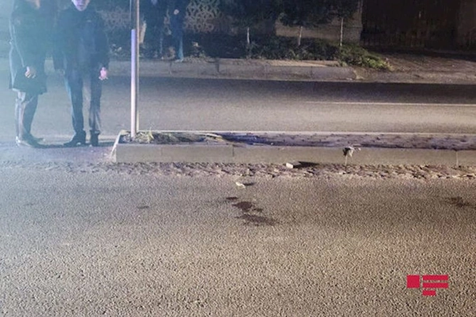 Abşeronda piyadanı vuran sürücü hadisə yerindən qaçıb — FOTO