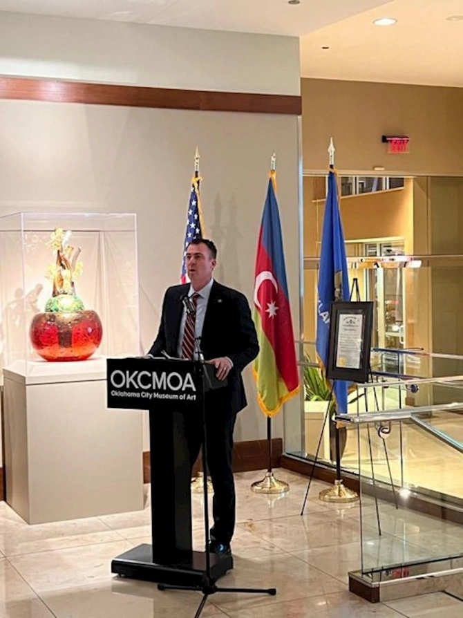 Azərbaycan Ordusu və Oklahoma Milli Qvardiyası arasında tərəfdaşlığın 20 illiyi qeyd edilib