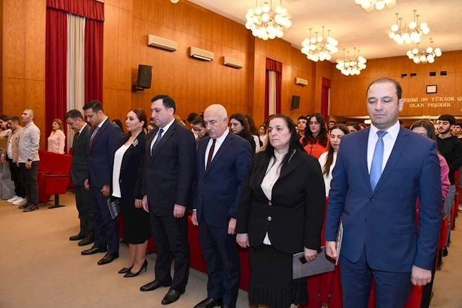 ADNSU-da Şuşanın 270 illiyinə həsr olunan bədii-sənədli film nümayiş olunub — FOTOLAR