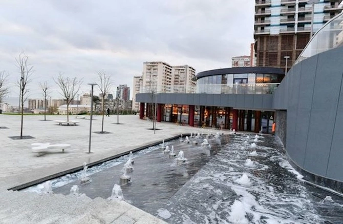 Prezident Mərkəzi Parkın 2-ci hissəsinin açılışına qatıldı — YENİLƏNİB (FOTOLAR)