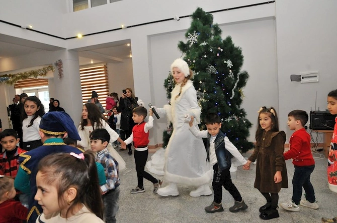 Abşeronda şəhid övladları üçün “Yeni il” şənliyi keçirildi — FOTO