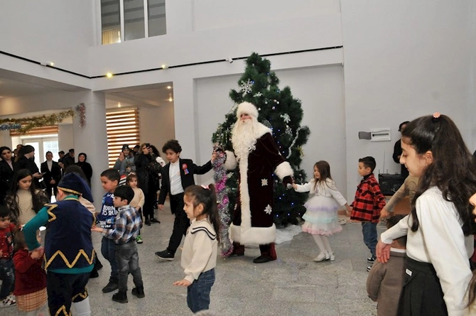 Abşeronda şəhid övladları üçün “Yeni il” şənliyi keçirildi — FOTO