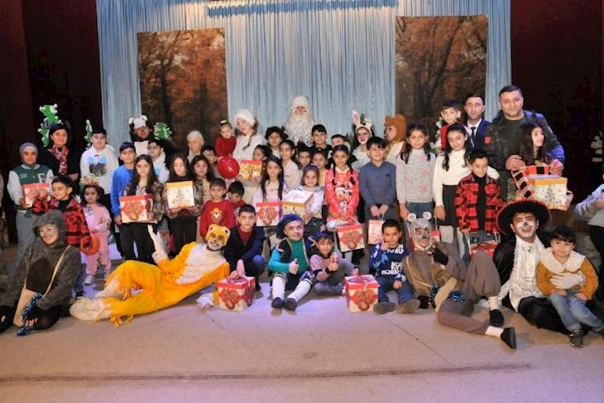 Abşeronda şəhid övladları üçün “Yeni il” şənliyi keçirildi — FOTO