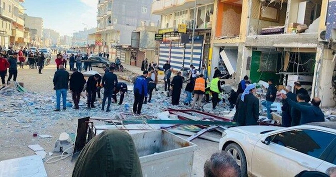 Türkiyədə GÜCLÜ PARTLAYIŞ: yaralananların sayı artdı — YENİLƏNİB (FOTO) Türkiyədə GÜCLÜ PARTLAYIŞ: yaralananların sayı artdı — YENİLƏNİB (FOTO)