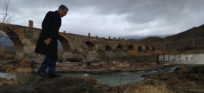 Əhməd Obalı Xudafərin körpüsünü ziyarət etdi — FOTO