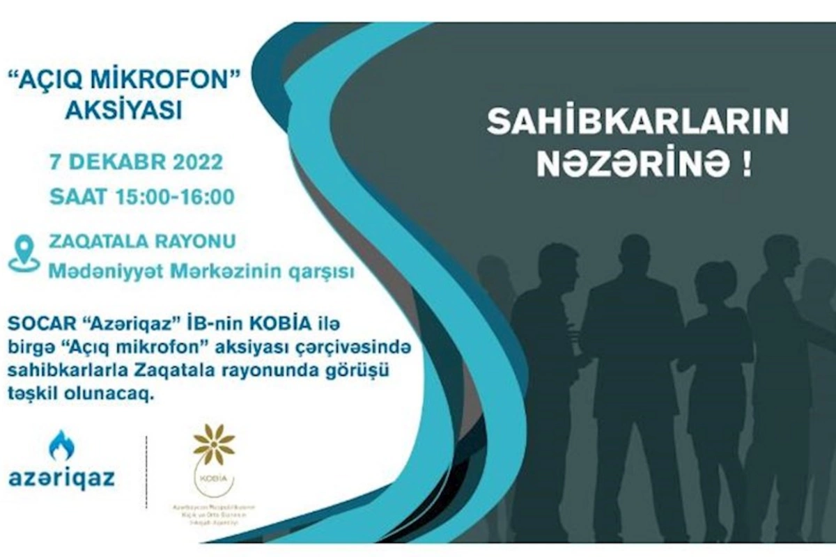 Sahibkarlarla növbəti görüş Zaqatala rayonunda keçiriləcək
