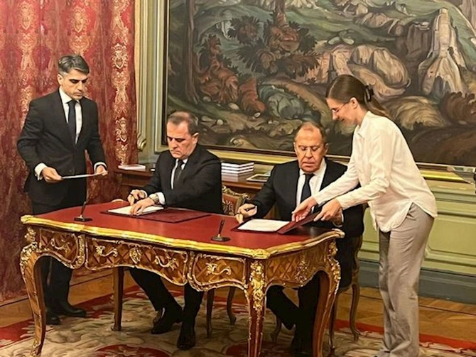 Moskvada Azərbaycan və Rusiya arasında sənədlər imzalanıb — FOTO/VİDEO
