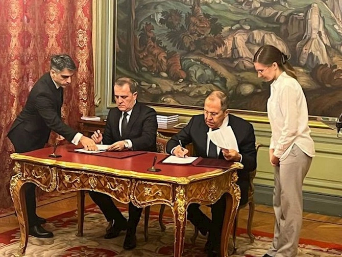 Moskvada Azərbaycan və Rusiya arasında sənədlər imzalanıb — FOTO/VİDEO