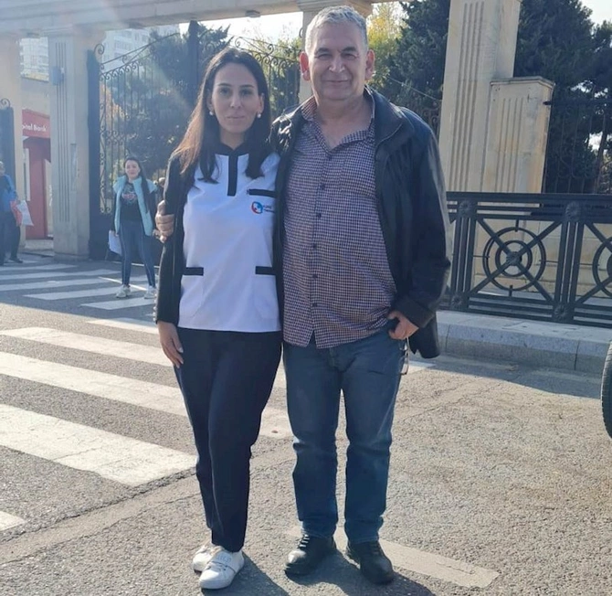Jalə Əliyevanın həyat yoldaşı vəfat etdi — FOTOLAR
