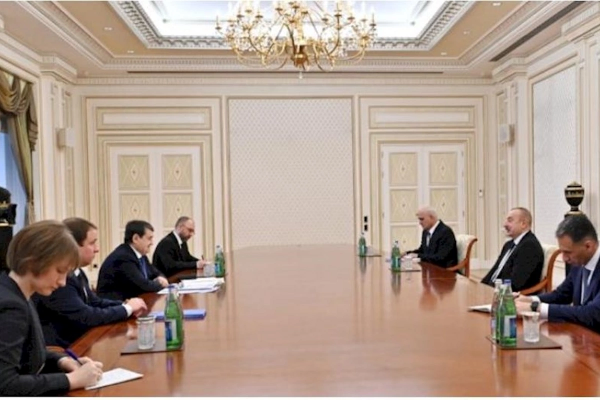 İlham Əliyev Putinin köməkçisini qəbul etdi