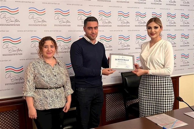 Jurnalistlər üçün “Azərbaycanın xarici siyasət gündəmi” mövzusunda təlim keçirilib — FOTO