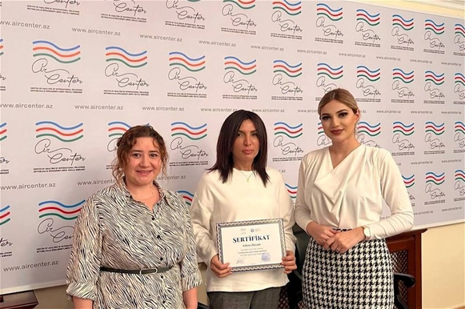 Jurnalistlər üçün “Azərbaycanın xarici siyasət gündəmi” mövzusunda təlim keçirilib — FOTO