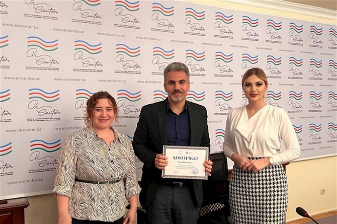 Jurnalistlər üçün “Azərbaycanın xarici siyasət gündəmi” mövzusunda təlim keçirilib — FOTO