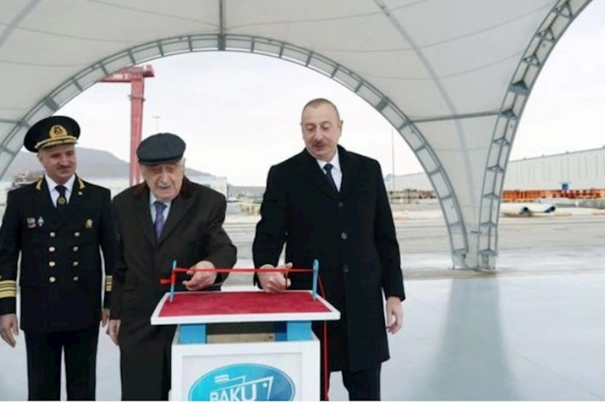 Prezident tankerin istismara verilməsi mərasimində iştirak edib — YENİLƏNİB (FOTO)