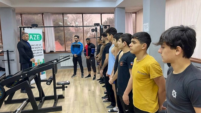 Salyanda Heydər Əliyevin xatirəsinə həsr edilmiş paurliftinq üzrə rayon çempionatı keçirildi