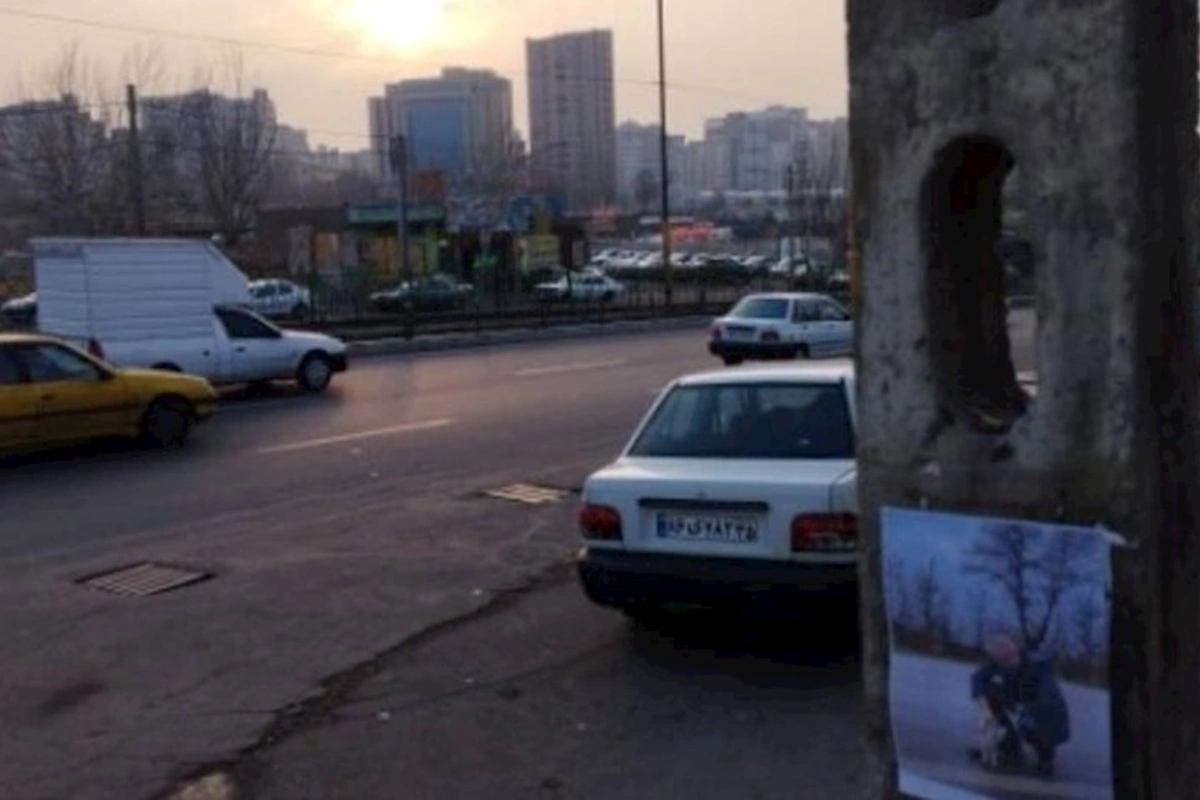Güney Azərbaycanın şəhərlərində İlham Əliyevin fotoları yayıldı — FOTO