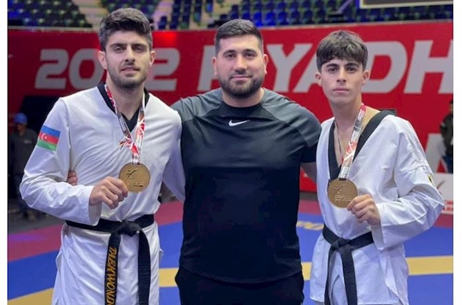 Parataekvondoçularımız Qran-prinin final seriyasında 2 qızıl medal qazandı — FOTOLAR Parataekvondoçularımız Qran-prinin final seriyasında 2 qızıl medal qazandı — FOTOLAR
