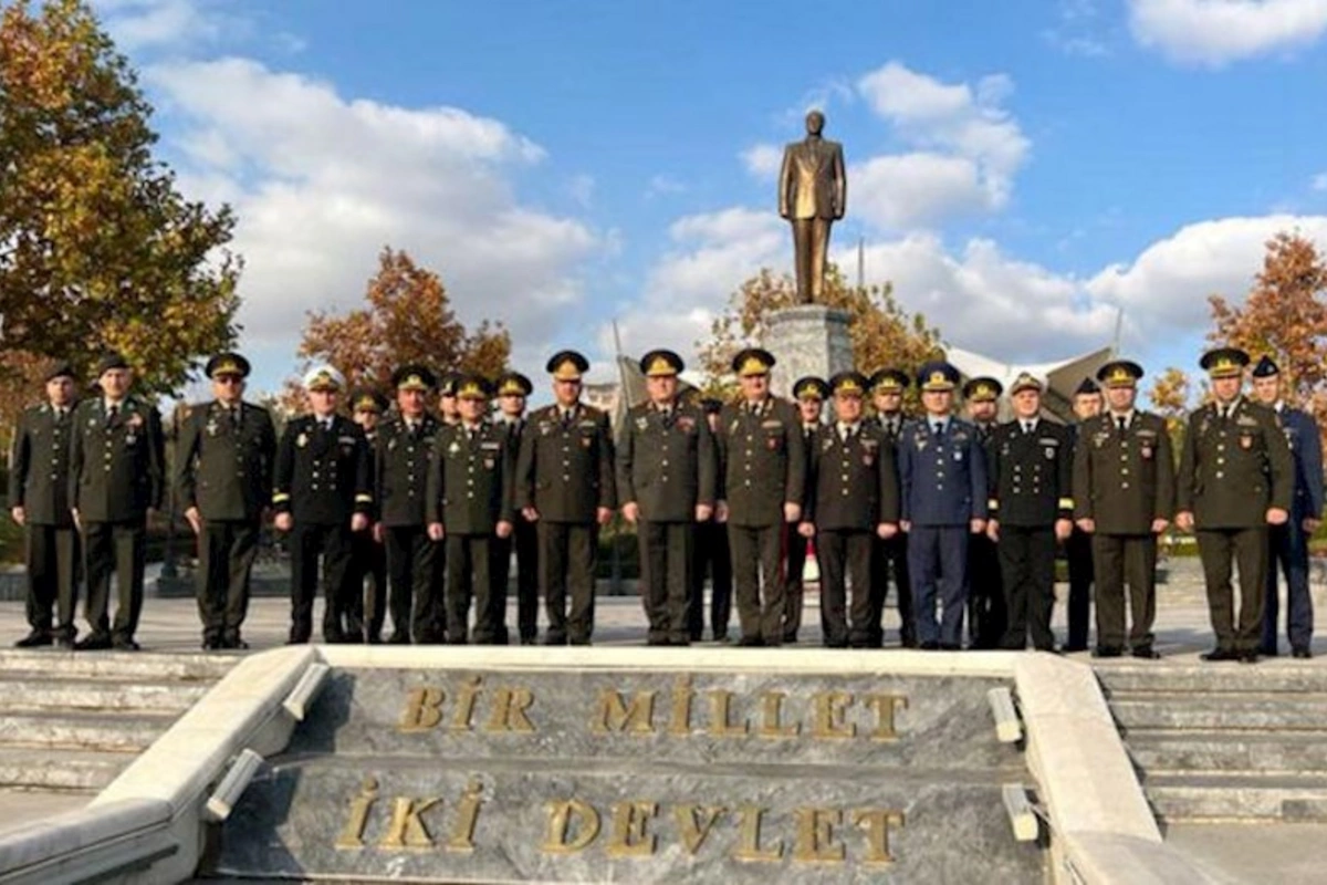 Azərbaycan-Türkiyə Yüksək Səviyyəli Hərbi Dialoq İclası keçirilir — FOTO