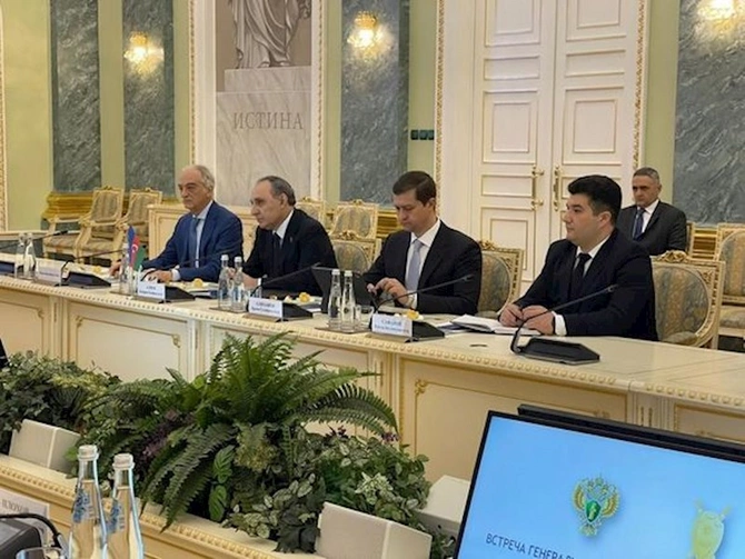 Kamran Əliyev Rusiyada səfərdədir — FOTO