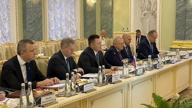 Kamran Əliyev Rusiyada səfərdədir — FOTO